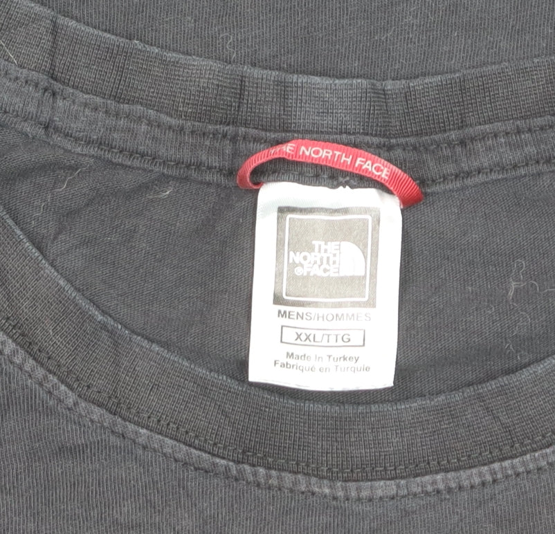 The North Face Men's Black 2XL Graphic Outdoor Cotton T-Shirt