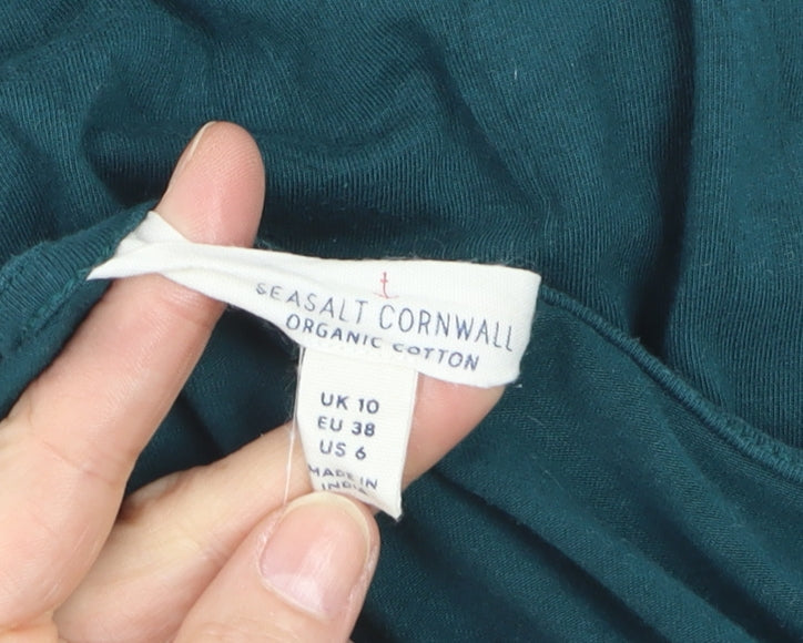 Seasalt Cornwall Women’s Green Organic Cotton Jumpsuit UK 10