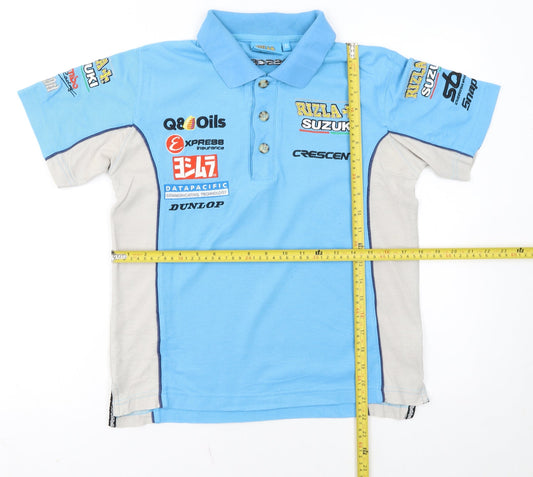 Rizla Suzuki Men's Blue XS Racing Polo Shirt