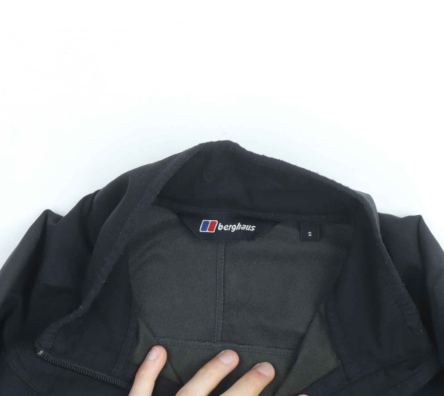 Berghaus Men's Black Soft Shell Jacket S Regular Fit Windproof