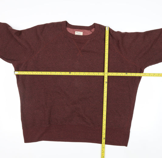 Champion Men's Brown XL Pullover Fleece Sweatshirt