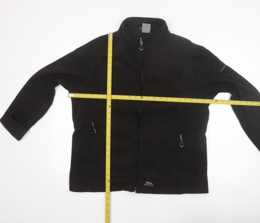 Trespass Men’s Black 2XL Fleece Full Zip Outdoor Jacket