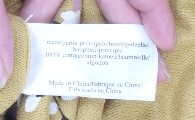 Laura Ashley Women's Yellow Floral Embroidered Cotton Jumper Size 14