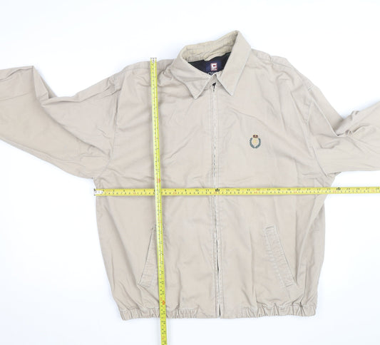 Chaps Ralph Lauren Men's Beige Cotton Mid-Length Jacket M