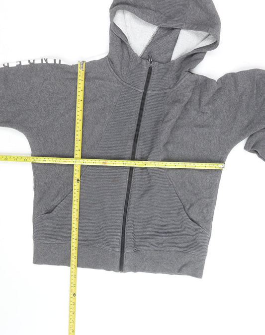 Under Armour Men's Grey Full Zip Hoodie Size M Sports Fleece