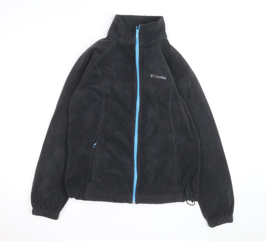 Columbia Men's Black Fleece Full Zip Active Jacket Size L