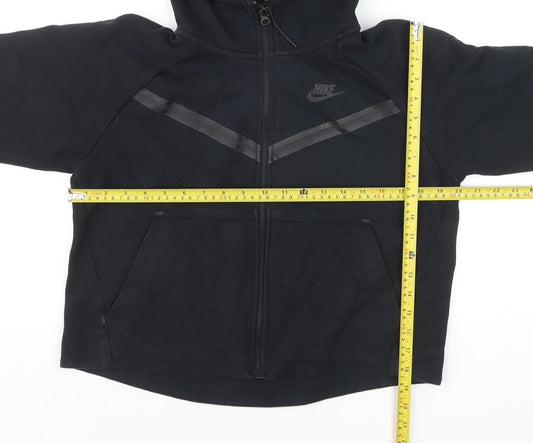 Nike Men's Black Full Zip Hoodie Size S Sports Fleece Jacket