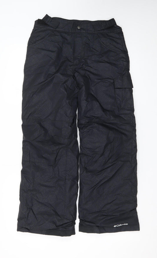 Columbia Men's Black L Waterproof Insulated Snow Pants