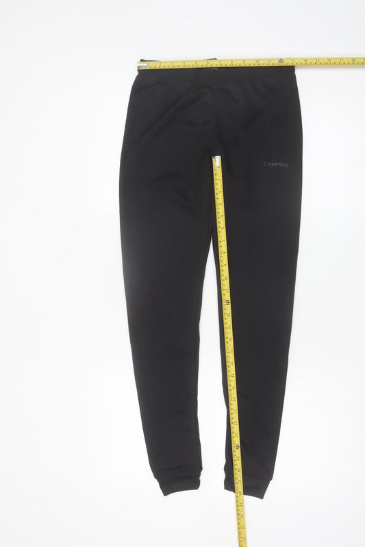 Campri Womens Black Size 12 Slim Fit Sports Leggings