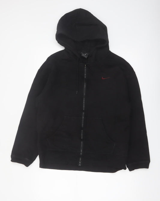 Nike SB Men's Black Full Zip Hoodie Size S Fleece Skate Sweatshirt