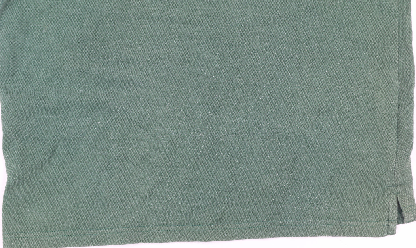 Ralph Lauren Men's Green Custom Fit Polo Shirt Size L