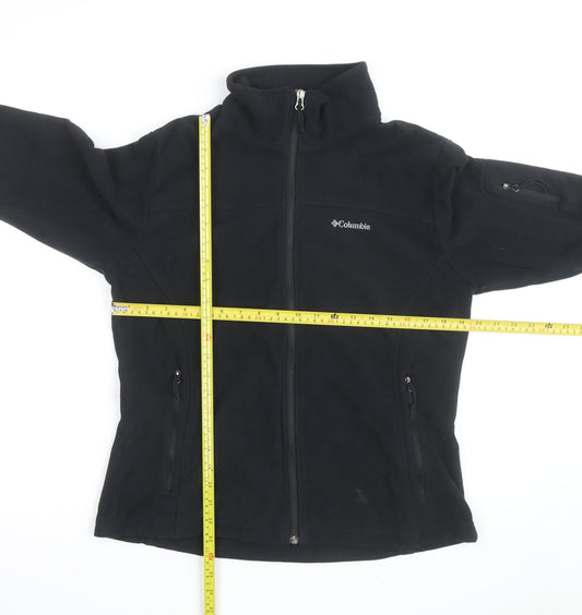 Columbia Men's Black Fleece Full Zip Windbreaker Jacket L