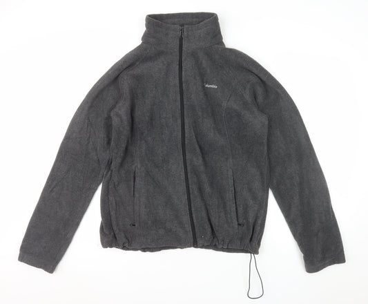 Columbia Mens Grey XL Fleece Full Zip Outdoor Jacket