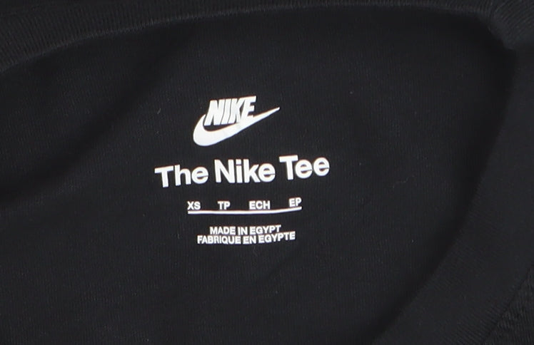 Nike Men's Black XS Short Sleeve Sports Cotton T-Shirt