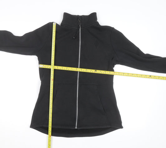 Skechers Men’s Black Fleece Zip-Up Active Jacket Size S