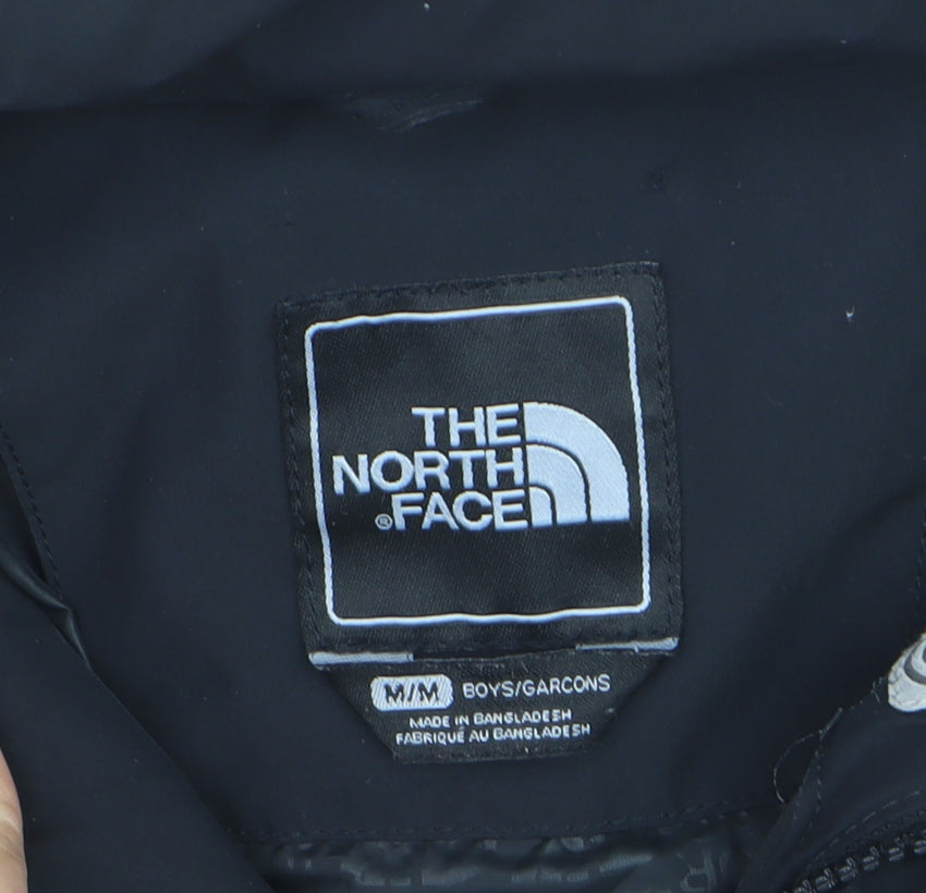The North Face Boys Black 550 Puffer Jacket Winter Hooded M