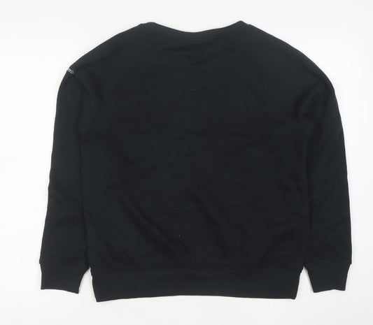 Columbia Men's Black Crew Neck Pullover Sweatshirt S Regular Fit