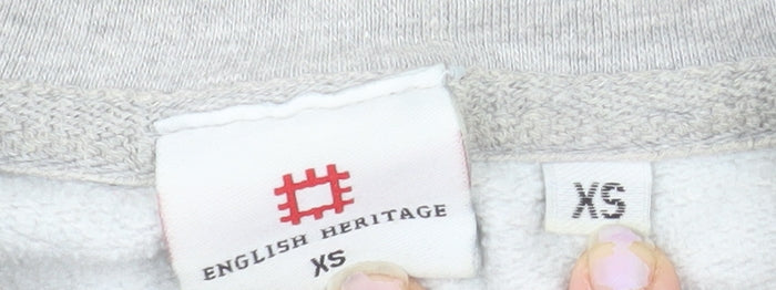English Heritage Men's Grey XS Stonehenge Pullover Sweatshirt