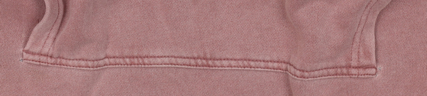 Billabong Women's Pink Pullover Hoodie XL Cotton Blend Surf Graphic