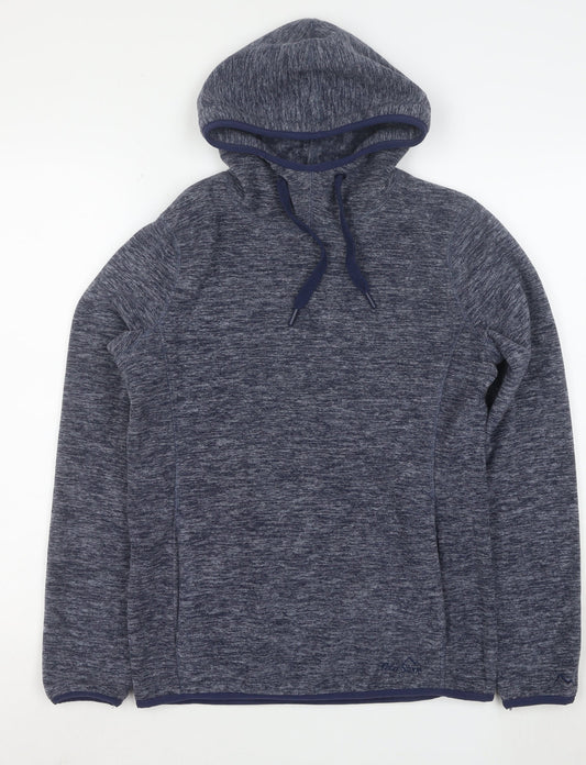 Peter Storm Women's Blue Size 10 Pullover Hoodie Fleece Sweatshirt