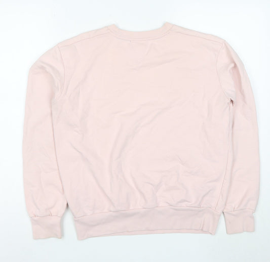 Paul Smith Men's Pink Crew Neck Sweatshirt M Cotton Jersey