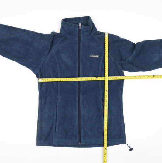 Columbia Men's Blue Fleece Full Zip Jacket Size S Outdoor