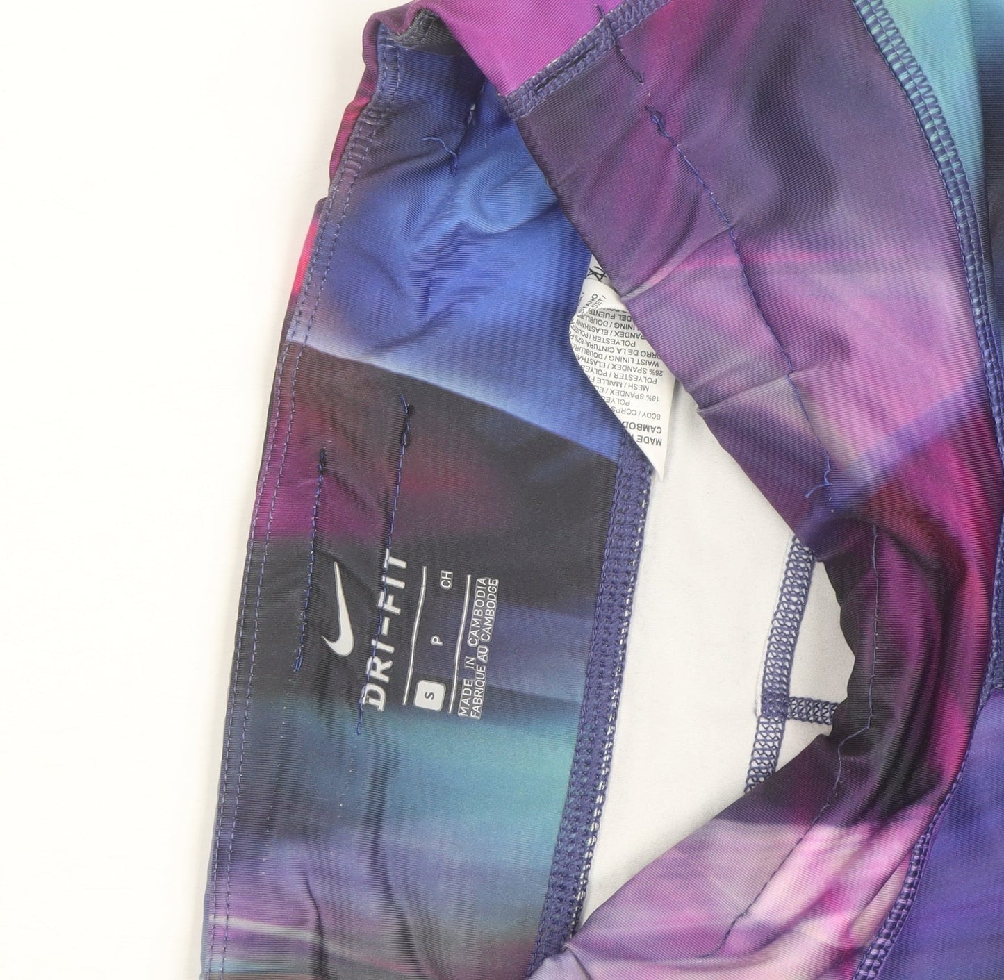 Nike Women’s Multicoloured Dri-Fit Capri Leggings Size S