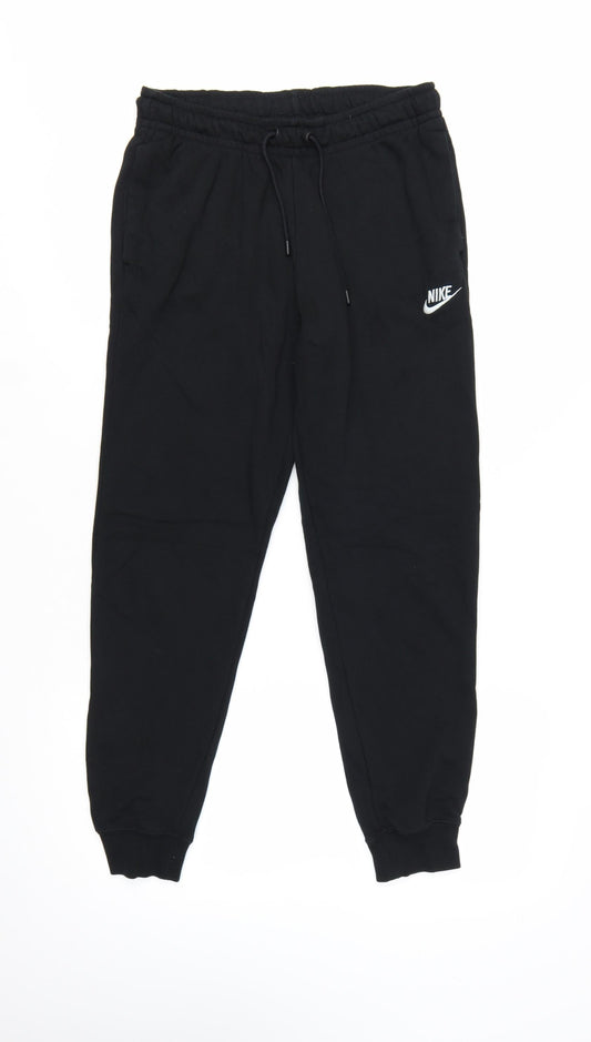 Nike Women’s Black Fleece Jogger Trousers Size M