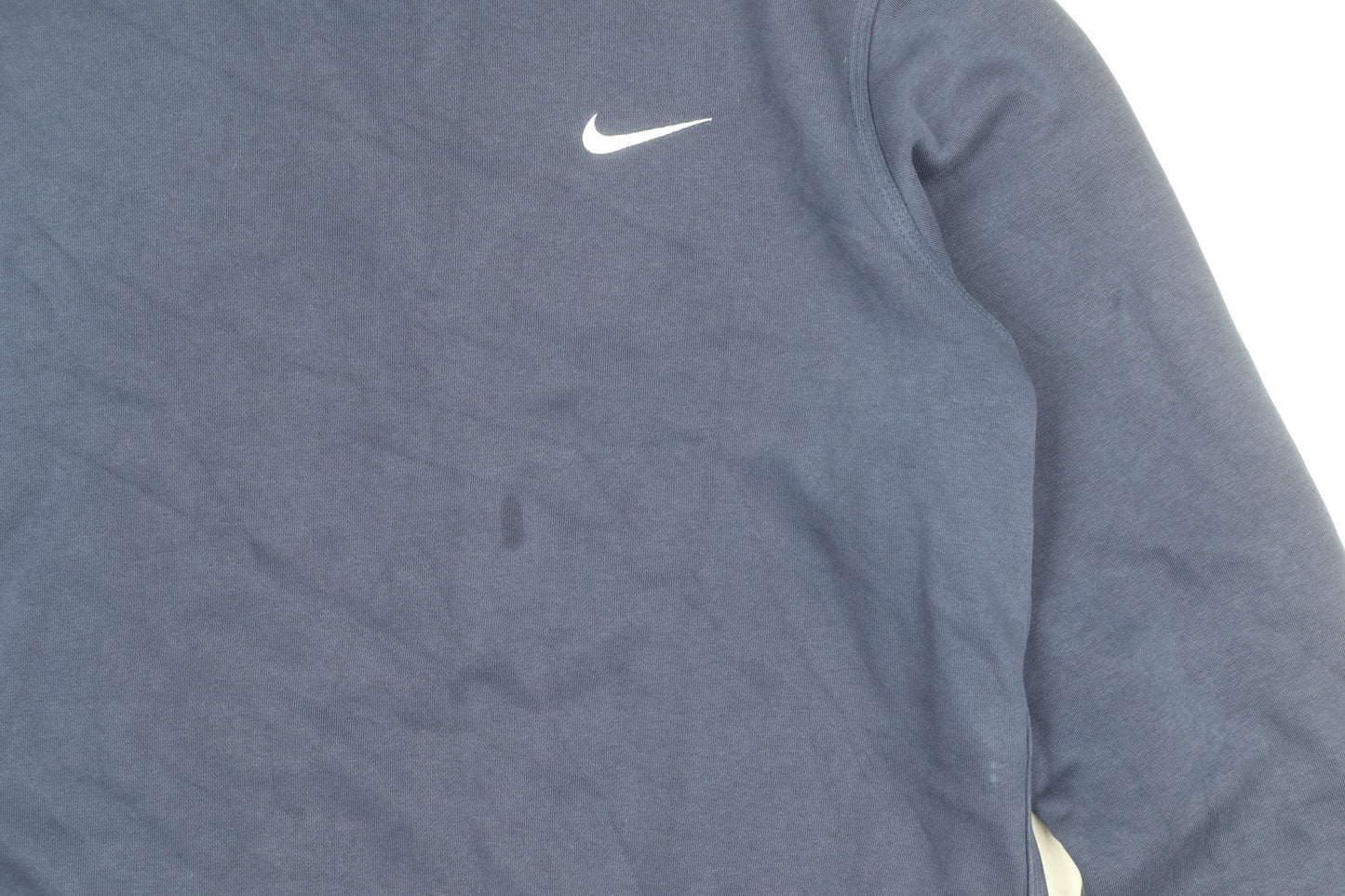 Nike Men's Blue Crew Neck Pullover Sweatshirt L Regular Fit