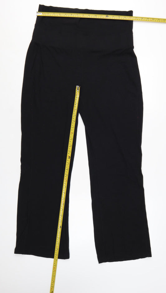 Crivit Women’s Black High Waist Stretch Leggings Size 18-20