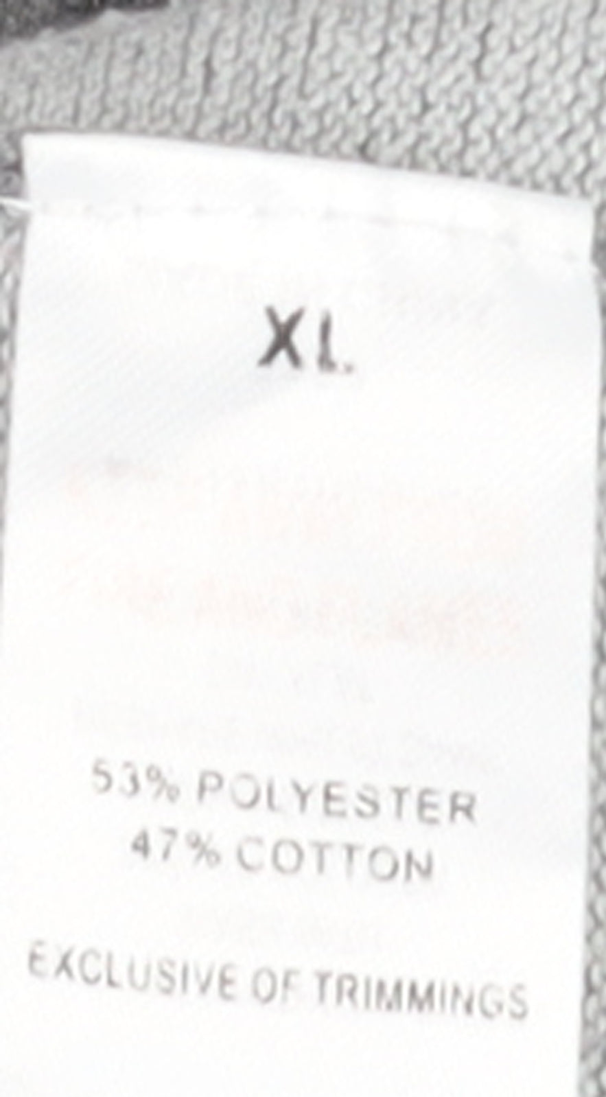 Additional view of Easy Women's Grey Full Zip Knit Jumper XL Casual Lightweight