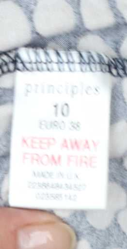 Additional view of Principles Petite Women's Multicoloured Geometric Wrap Blouse, size 10