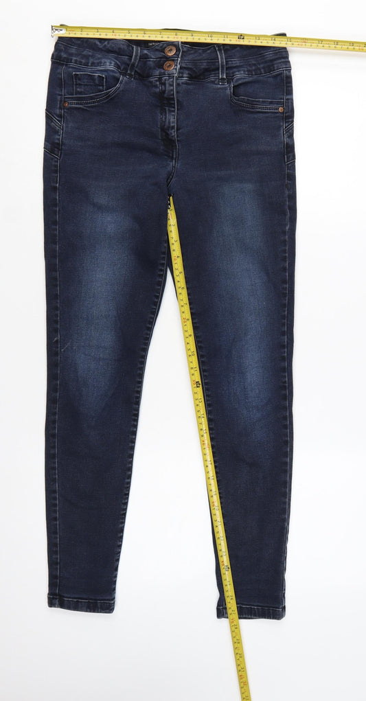 Next Women’s Blue Lift Slim & Shape Skinny Jeans Size 14R