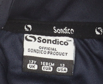 Additional view of Sondico boys’ blue 13 years track jacket full zip lightweight activewear