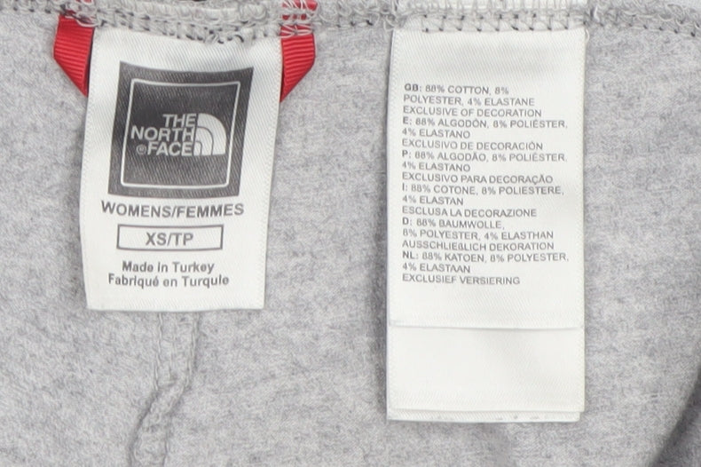 The North Face Womens Grey XS Leggings Elastic Waist Activewear