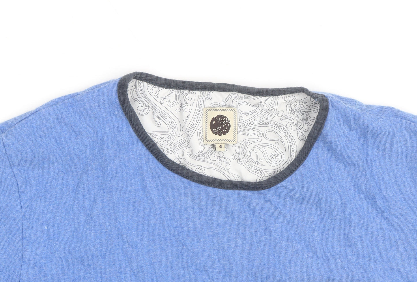 Pepe Jeans Men's Blue Crew Neck Cotton T-Shirt Size S