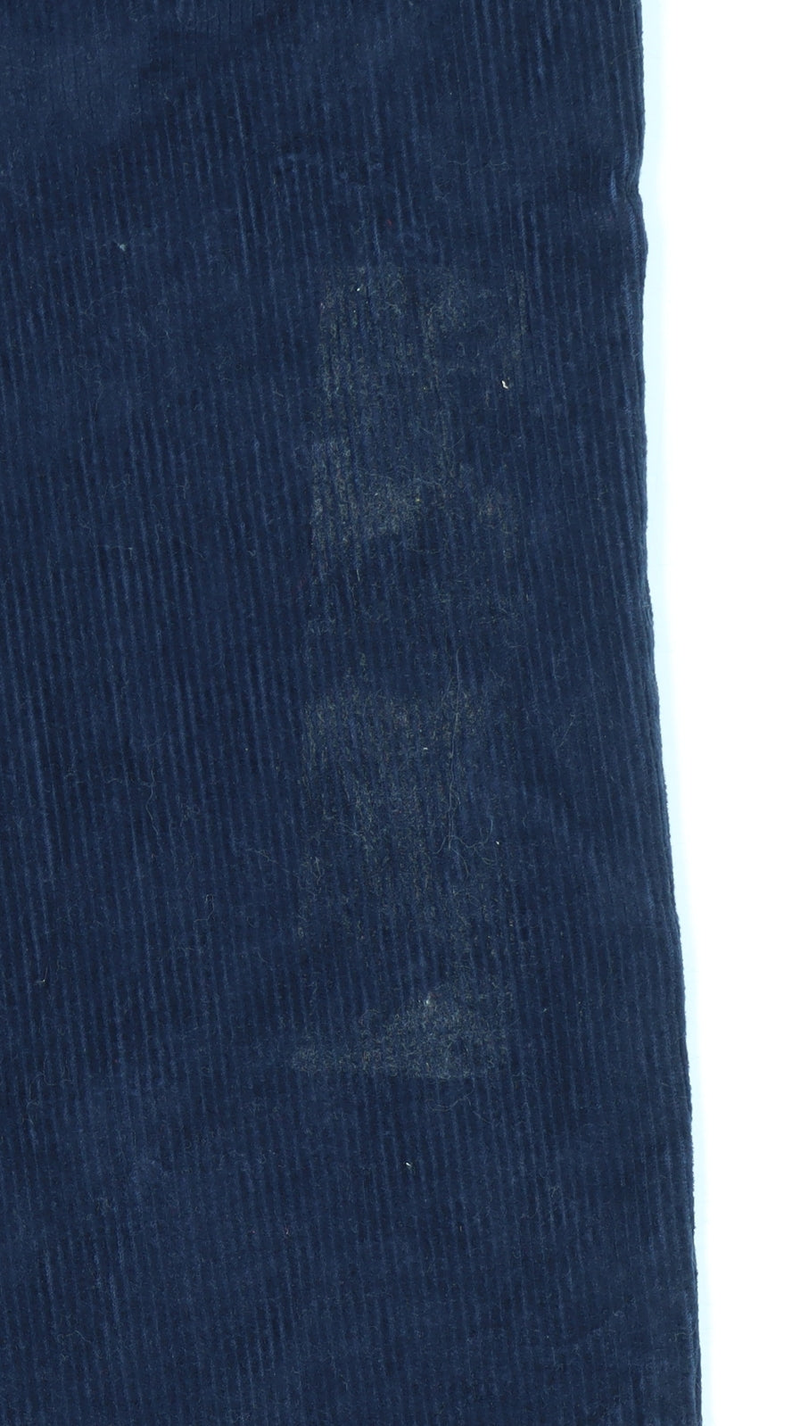 IZOD Men's Blue Corduroy Straight Trousers 34x32