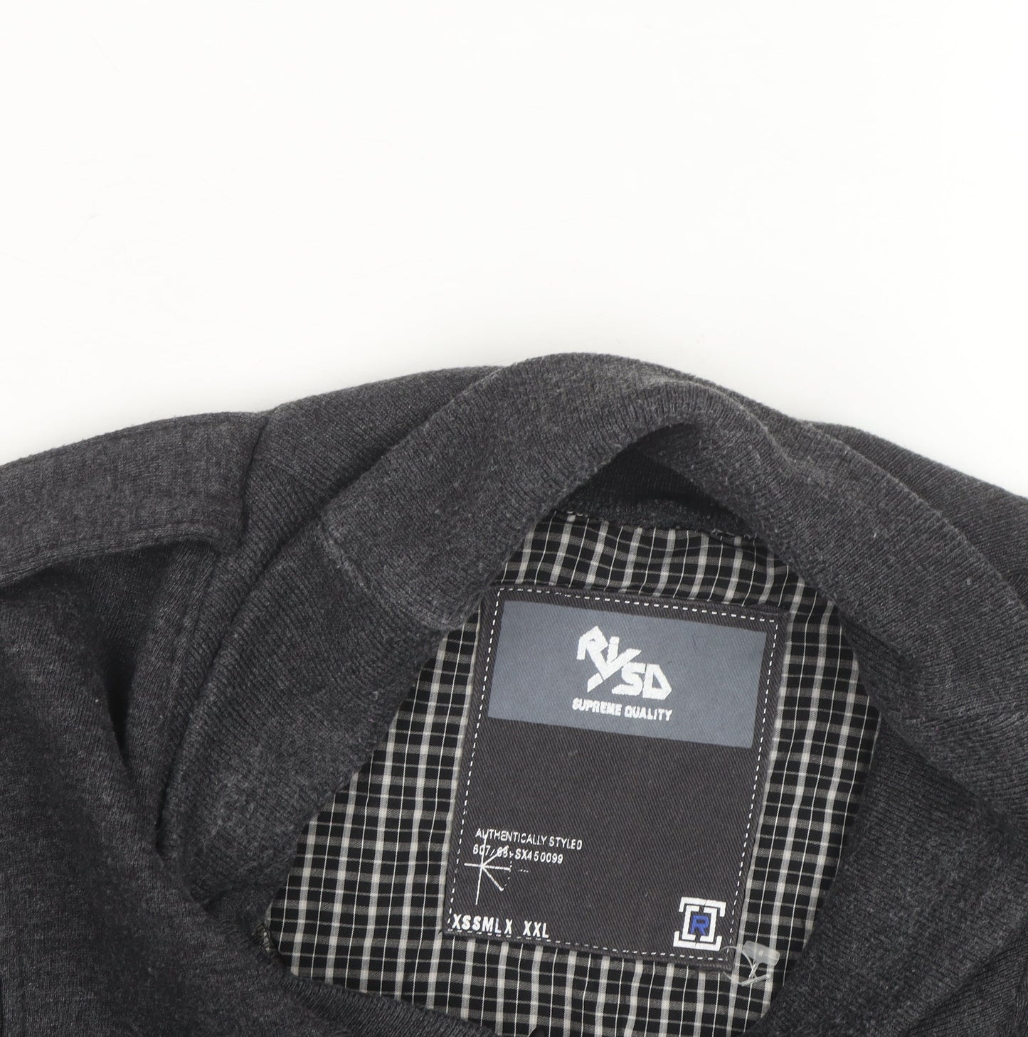 RWD Men’s Grey Button Cardigan Jumper Size XXL Cotton Blend