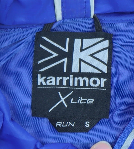 Karrimor Men’s Blue Windbreaker Running Jacket Hooded S
