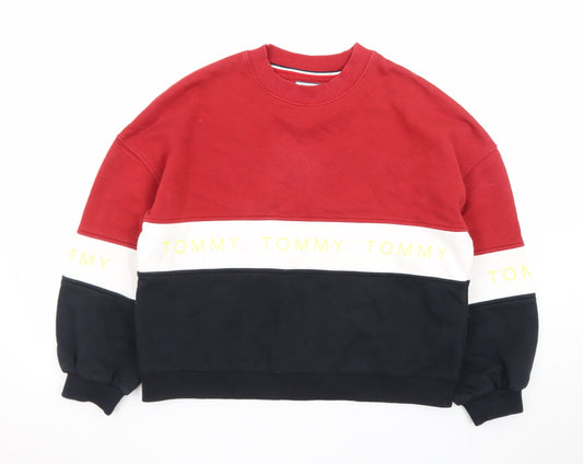 Tommy Jeans Men's Multicoloured S Pullover Sweatshirt