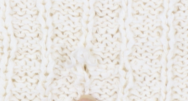 Marks and Spencer Womens Ivory M Chunky-Knit Cotton Jumper