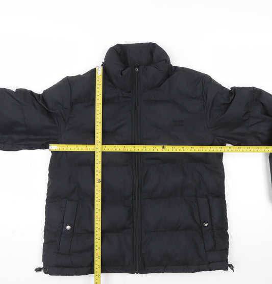 Levi's Men's Black XS Puffer Jacket Winter Coat