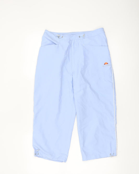 Additional front view of Ellesse Women's Blue, size 10, Bermuda Sports Shorts