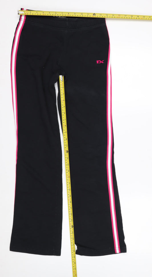 ATH Training Dept Women's Black Track Pants Size 8R Joggers