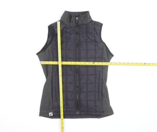 Trespass Women’s Black XXS Quilted Padded Waistcoat Gilet Outdoor