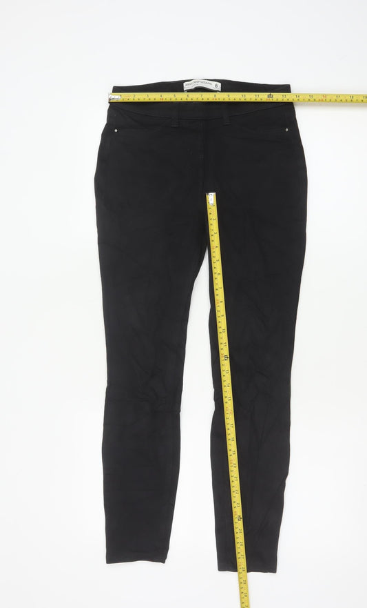 Next Women's Black Jersey Denim Jegging Size 8 Skinny Fit