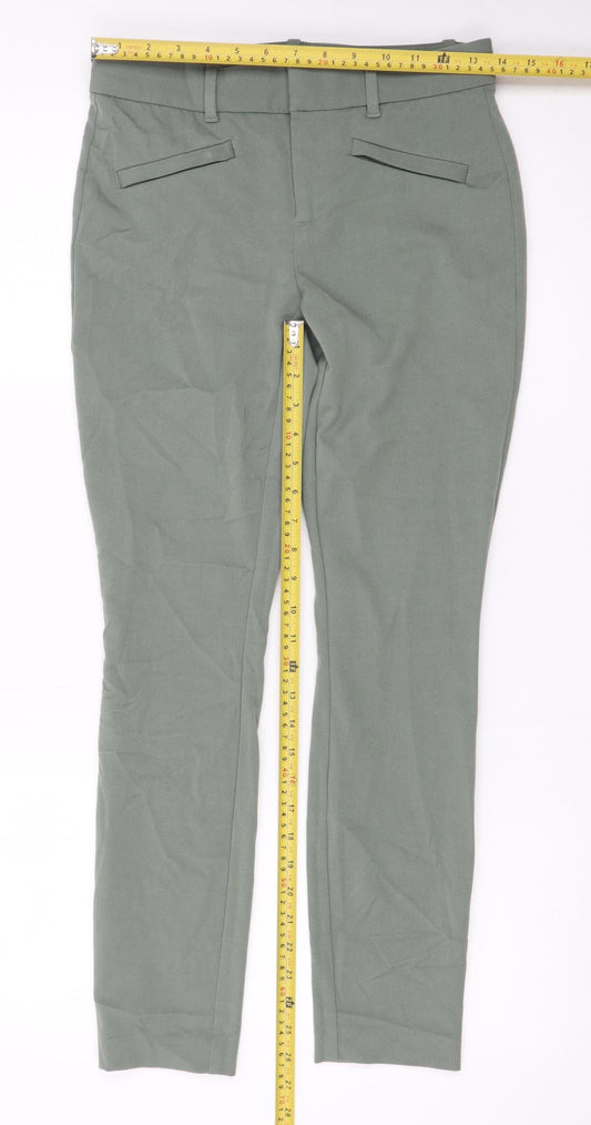 GAP Women’s Green Slim Fit Chino Trousers Size 2 Stretch Twill