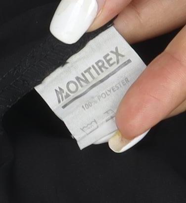 Montirex Mens Black Athletic Shorts M Lightweight Quick Dry