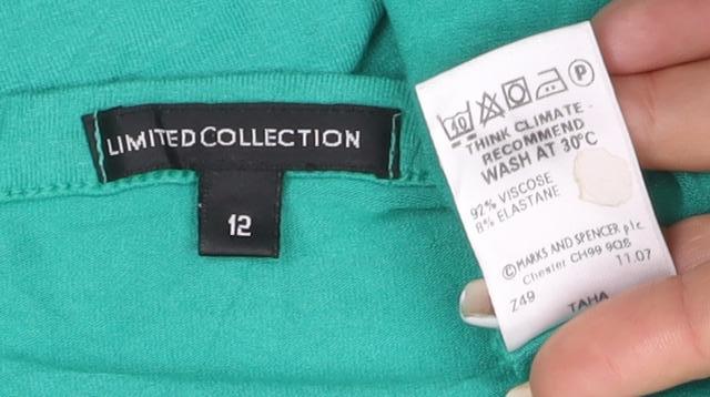 LIMITED COLLECTION Women’s Green Jersey Camisole Tank Top Size 12