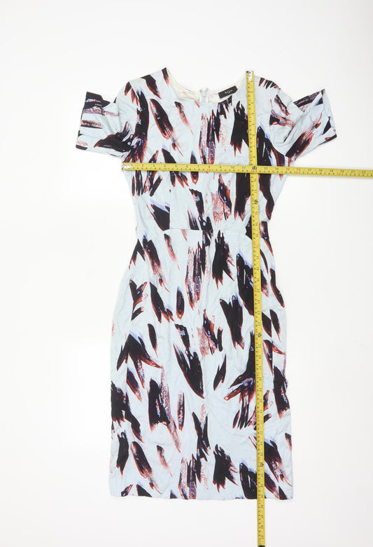 Paul Smith Women’s Multicoloured Sheath Dress Size 14 Knee Length